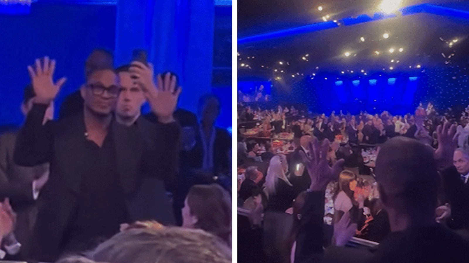 डॉन लेमनला अटक झाल्यानंतर क्लाईव्ह डेव्हिसच्या प्री-ग्रॅमी पार्टीत स्टँडिंग ओव्हेशन मिळाले