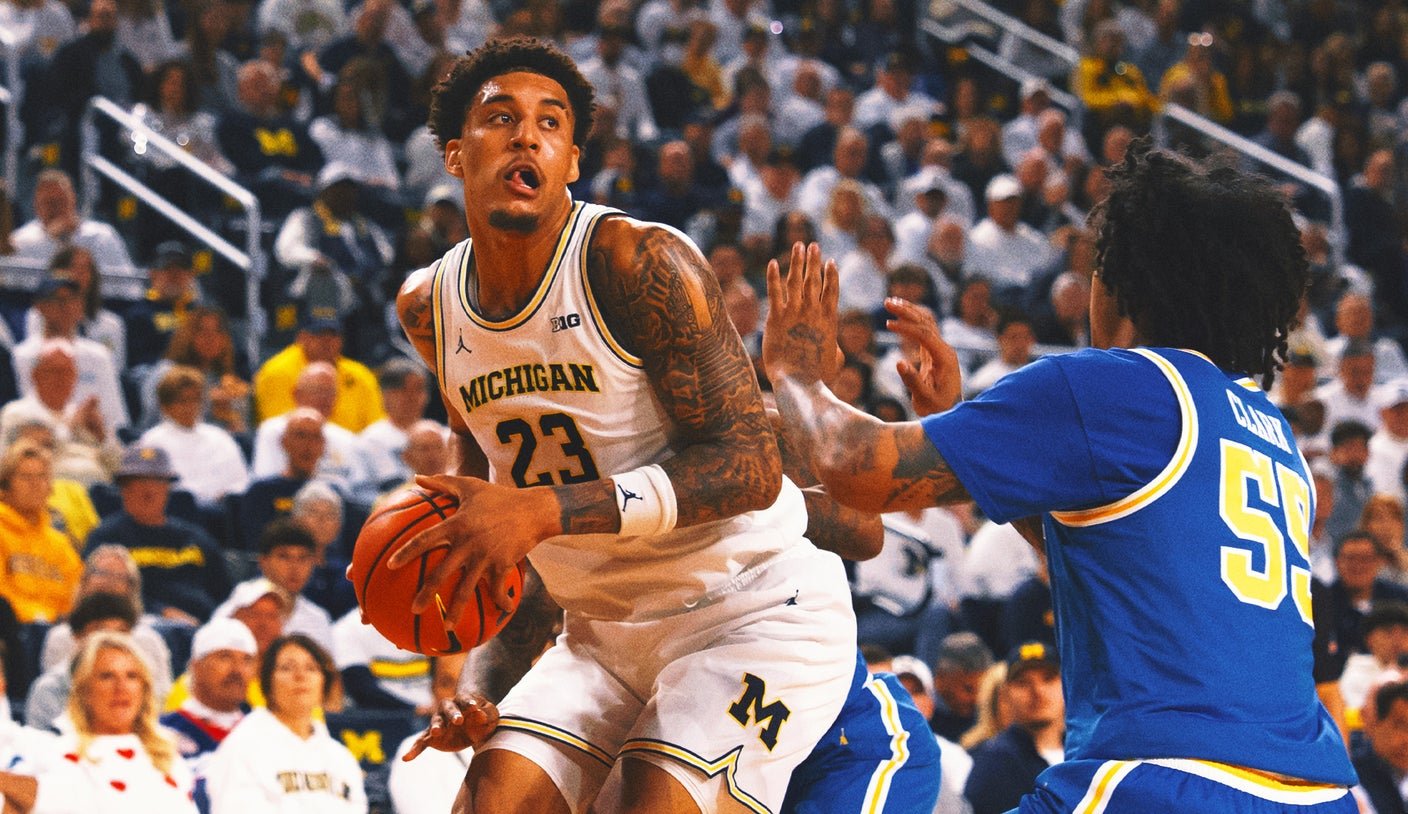 पुरुषांच्या CBK AP टॉप 25: मिशिगनने 13 वर्षात 1ल्यांदा दावा केला