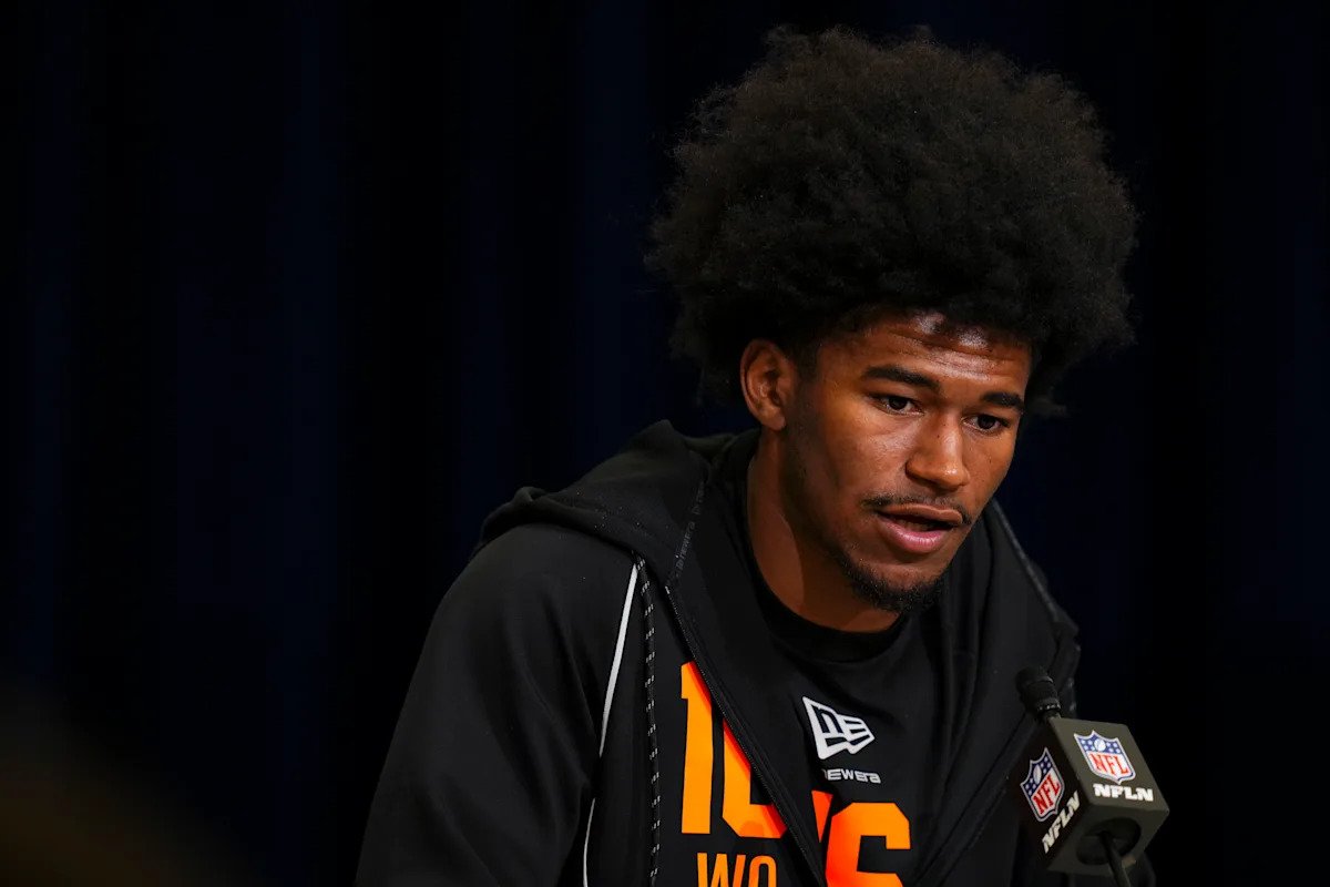 एनएफएल कम्बाइन क्लिपकडे लक्ष वेधल्यानंतर केसी कॉन्सेप्शियनने भाषण दोष दूर केला: ‘हे मी आहे’