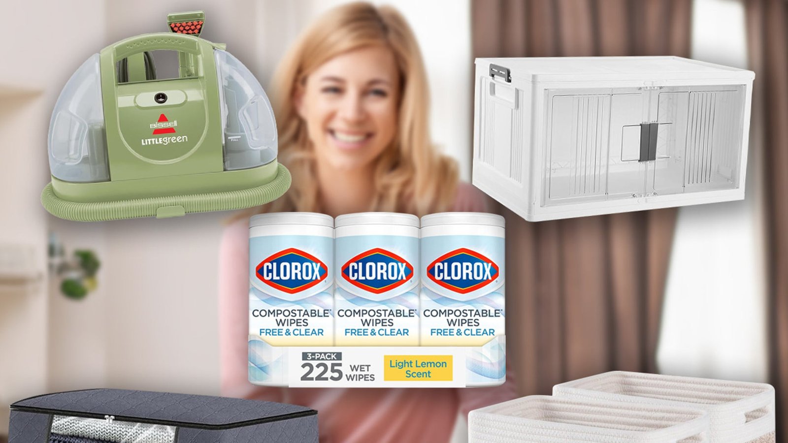 वसंत ऋतु स्वच्छता थांबविण्यासाठी उत्पादने