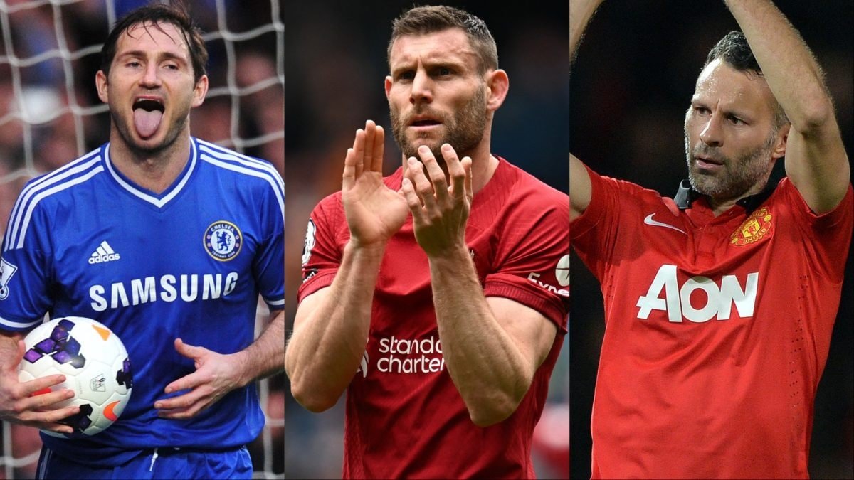 इंग्लिश प्रीमियर लीगमधील 10 सर्वात सक्रिय खेळाडू