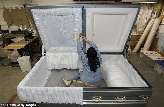 अंत्यसंस्कारासाठी शवपेटी ‘खूप मोठी’ अंत्यसंस्कार संचालकांनी चेतावणी दिली – ब्रिटनचे लठ्ठपणाचे संकट वाढत असताना