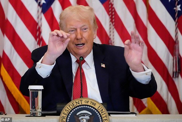 डोनाल्ड ट्रम्प अध्यक्ष इमॅन्युएल मॅक्रॉनची तोतयागिरी करताना फ्रेंच उच्चारात बोलतात