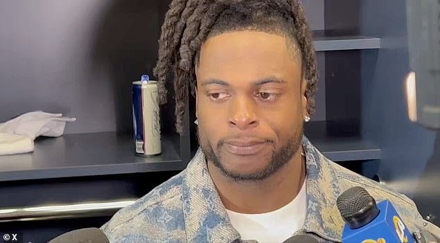 पाचव्यांदा ‘पौराणिक’ सुपर बाउल गहाळ झाल्यानंतर अस्वस्थ रॅम्स स्टार दावंते ॲडम्सने अश्रू सोडले