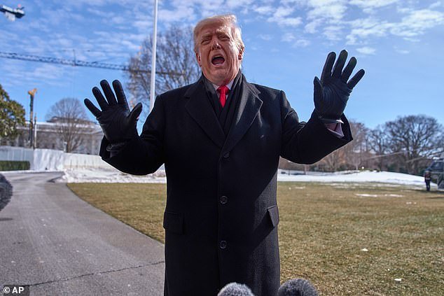 तिच्या गोळीबाराच्या आवाहनादरम्यान ट्रम्प यांनी क्रिस्टी नोएमवर विधान जारी केले