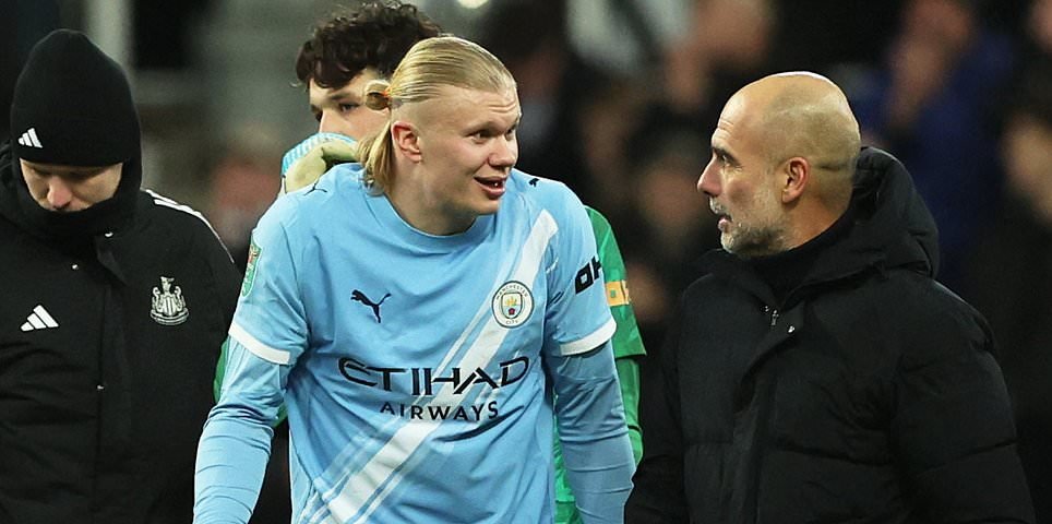 मँचेस्टर सिटी विरुद्ध न्यूकॅसल – काराबाओ कप सेमीफायनल थेट: ताज्या स्कोअर, संघ बातम्या आणि अपडेट्स कारण धारक 2-0 ने पहिल्या टप्प्यातील तूट मागे टाकू पाहत आहेत