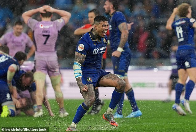 इटली 18 स्कॉटलंड 15: रोम मान्सूनने स्लॉपी स्कॉट्स वाहून गेले आहेत… आणि आता त्यांच्या सहा राष्ट्रांच्या महत्त्वाकांक्षा फक्त लाकडी चमचे टाळण्यापर्यंत वाढल्या आहेत.