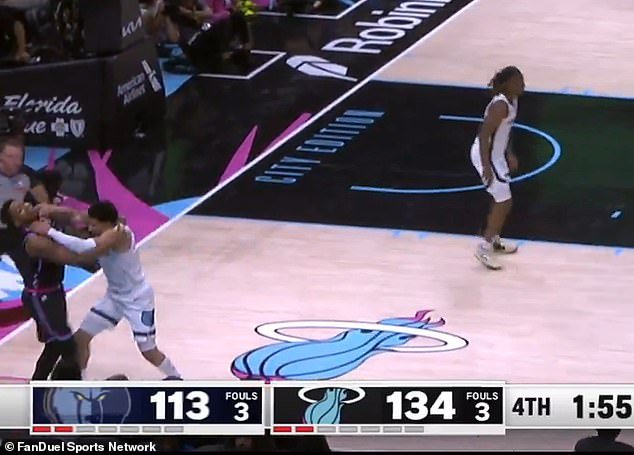 ग्रिझलीजच्या स्कॉटी पिपेन ज्युनियरने हीटच्या मायरॉन गार्डनरच्या ‘स्वस्त शॉट’वर वाद निर्माण केला