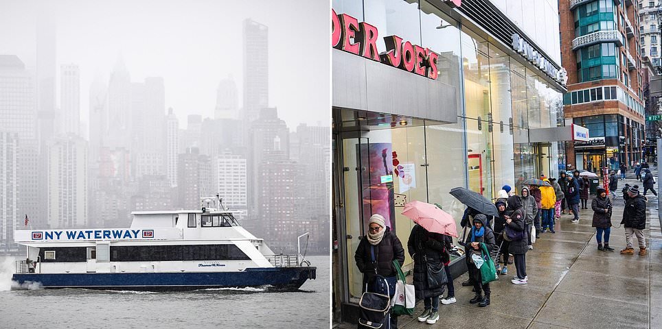 ममदानीने न्यूयॉर्कवासियांना ऐतिहासिक प्रवास बंदी अंतर्गत 26 इंच बर्फासाठी सज्ज ठेवले कारण नकाशामध्ये हिमवादळ बॉम्ब चक्रीवादळामुळे उद्ध्वस्त होण्याचा मार्ग दिसून येतो: थेट अद्यतने