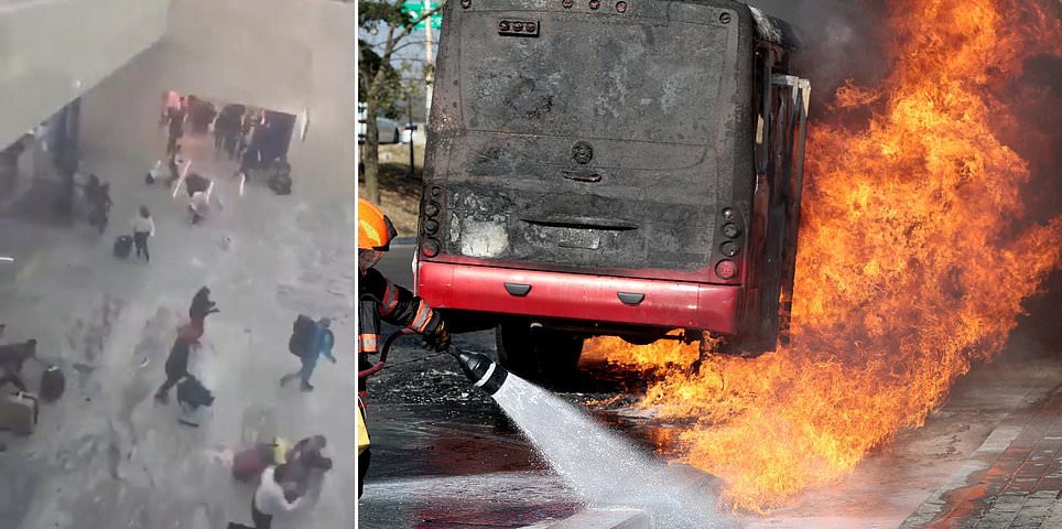 पोर्तो व्हॅलार्टा मधील भयभीत पर्यटक वॉच स्टोअर्स, फार्मसी जमिनीवर जळतात आणि विषारी धुके समुद्रकिनारे व्यापतात: थेट अद्यतने