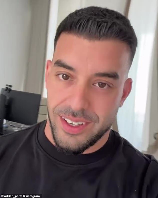 अब्जाधीश एड्रियन पोर्टेली त्याच्या भीतीदायक दाव्यांवर दुप्पट झाला कारण तो आणि त्याचे कुटुंब इराणच्या हल्ल्यांदरम्यान दुबईतच राहिले.