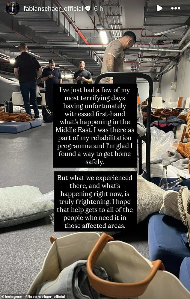 प्रीमियर लीग स्टारला यूएस-इराण विरोधादरम्यान ‘भयानक’ परीक्षेत बंकरमध्ये लपण्यास भाग पाडले