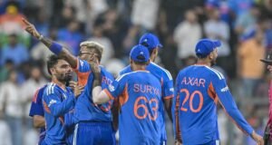 चार पुरुषांच्या T20 विश्वचषकाच्या फायनलसाठी पात्र ठरणारा भारत हा पहिला संघ ठरला आहे