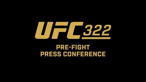 थेट प्रवाह पहा: UFC 322 प्री-फाइट पत्रकार परिषद