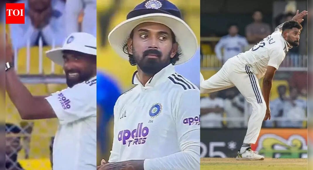 मोहम्मद सिराजचा जंगली थ्रो: राहुलचा हस्तक्षेप – पहा | क्रिकेट बातम्या