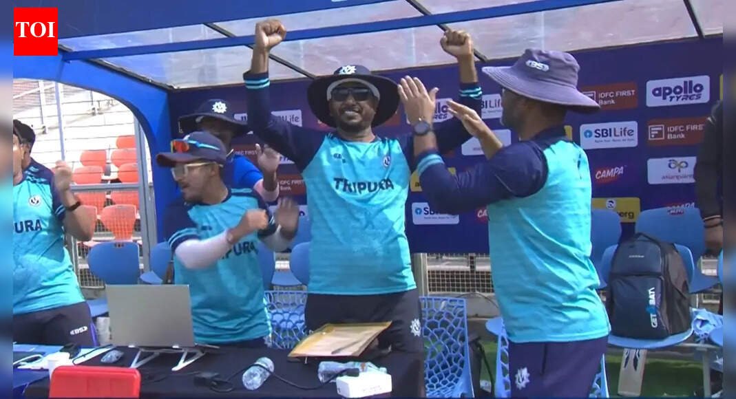 दिल्ली रुळावरून घसरली: त्रिपुराने सय्यद मुश्ताकमध्ये तारांकित संघाचा पराभव केला. मजकूर इतिहास | क्रिकेट बातम्या