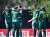 दक्षिण आफ्रिका U19 20.1 षटकात 78/5