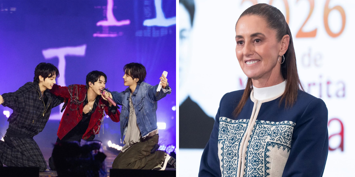 BTS ने मेक्सिकोमध्ये आणखी तारखा ठेवण्यास सांगण्यासाठी शिनबॉमने दक्षिण कोरियाला डिप्लोमॅटिक नोट पाठवली