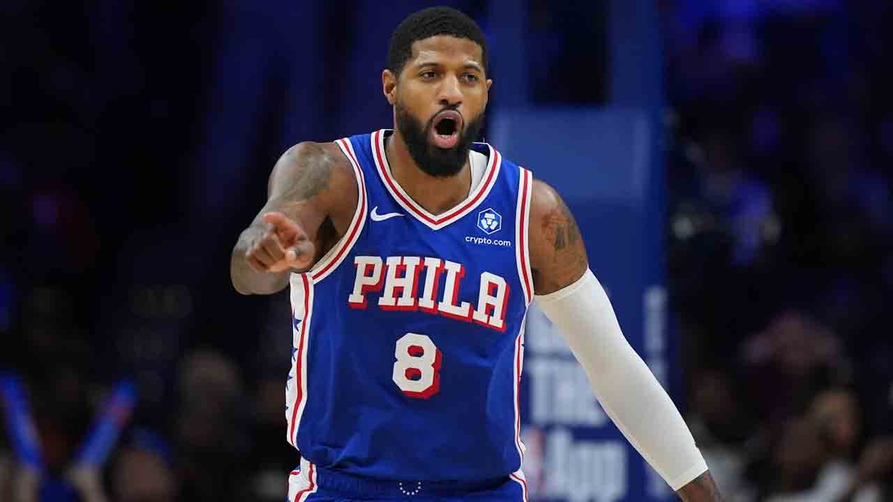 NBA च्या अँटी-ड्रग प्रोग्रामचे उल्लंघन केल्याबद्दल 76ers’ पॉल जॉर्जला 25 गेम निलंबित करण्यात आले आहेत.