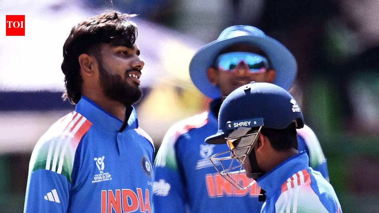 U-19 विश्वचषक: भारताचा पाकिस्तानवर 58 गुणांनी विजय, आणि अफगाणिस्तान विरुद्ध उपांत्य फेरीचा सामना | क्रिकेट बातम्या