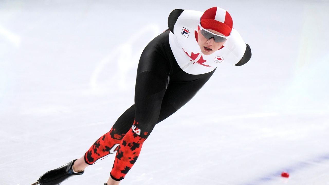 कॅनेडियन स्पीड स्केटर इसाबेल वेडमनने ऑलिम्पिक 5,000 मीटरमध्ये पाचवे स्थान पटकावले