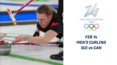 थेट प्रवाह पहा: पुरुषांच्या ऑलिम्पिक कर्लिंगमध्ये कॅनडा विरुद्ध स्वित्झर्लंड