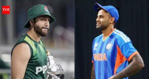 भारत विरुद्ध पाकिस्तान थेट स्कोअर, T20 विश्वचषक 2026: हवामानाच्या चेतावणीने मोठ्या IND-PAK संघर्षावर छाया पडली