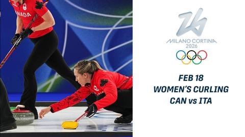 थेट पहा: ऑलिम्पिक महिला कर्लिंगमध्ये कॅनडा विरुद्ध इटली