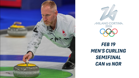 थेट प्रवाह पहा: कॅनडा वि. नॉर्वे ऑलिंपिक, पुरुष कर्लिंग सेमी-फायनल