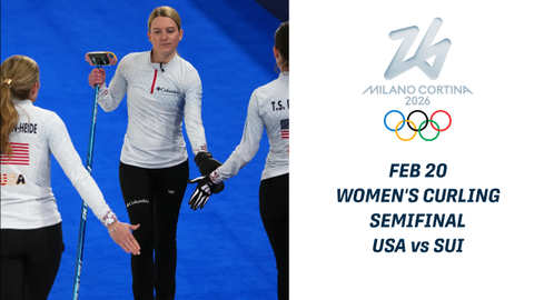 थेट पहा: यूएसए विरुद्ध स्वित्झर्लंड, ऑलिम्पिक महिला कर्लिंग उपांत्य फेरी