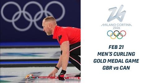 थेट पहा: कॅनडा विरुद्ध ग्रेट ब्रिटन, पुरुष कर्लिंग सुवर्णपदक खेळ