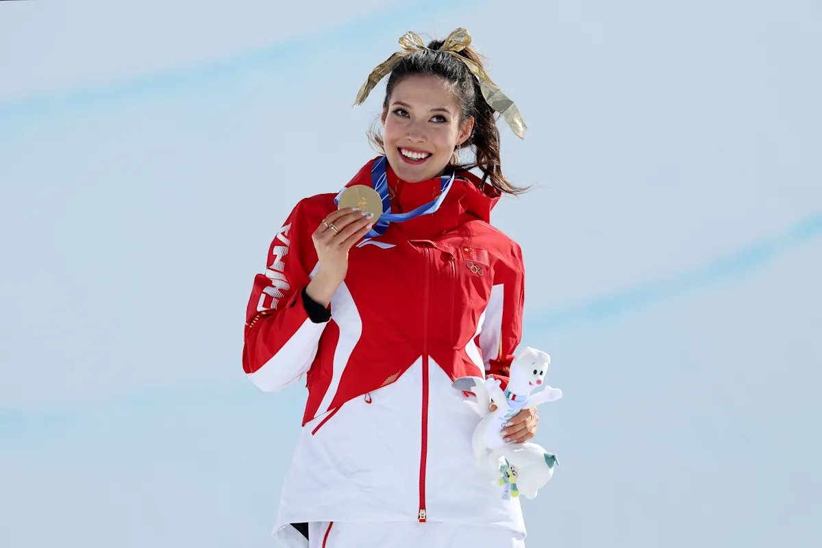 हिवाळी ऑलिंपिक 2026: महिलांच्या फ्रीस्की हाफपाइपमध्ये आयलीन गुने सलग दुसरे सुवर्ण जिंकले