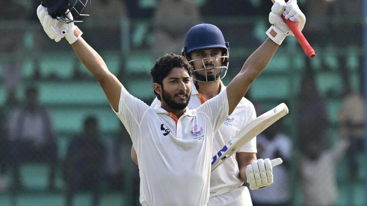 रणजी ट्रॉफी फायनल: पुंडिर आणि हसन यांनी पहिल्या दिवशी कर्नाटकवर वर्चस्व राखण्यास मदत केली.