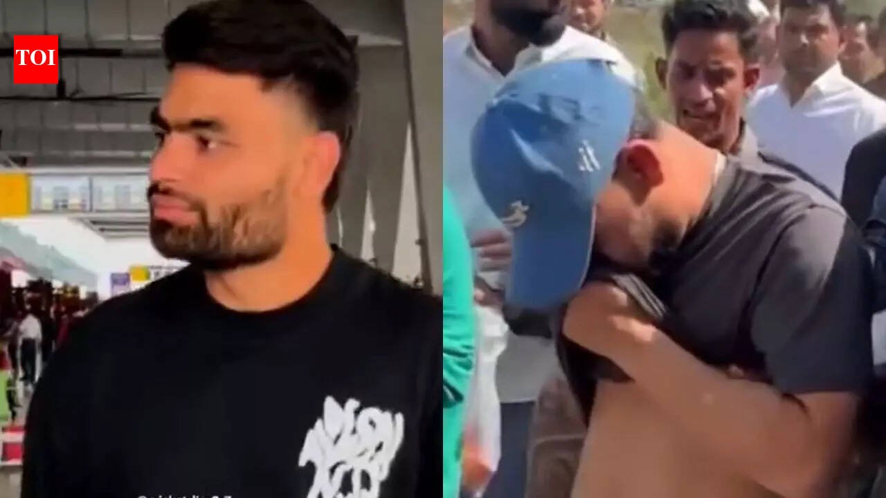 पहा: वडिलांच्या अंत्यसंस्कारानंतर ह्रदयविकारलेली रिंकू सिंग कोलकाता विमानतळावर दिसली | क्रिकेट बातम्या