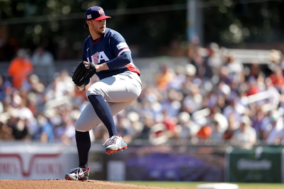 पॉल स्केनेस वर्ल्ड बेसबॉल क्लासिक प्रदर्शनात चकित झाला, टीम यूएसएने होमर्सच्या जोडीला जायंट्स विरुद्ध मारले