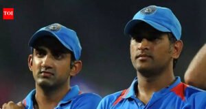 महेंद्रसिंग धोनीच्या व्हायरल पोस्टनंतर गौतम गंभीरची प्रतिक्रिया ‘कोच साहबचे हसणे तुमच्यावर छान दिसते’ | क्रिकेट बातम्या