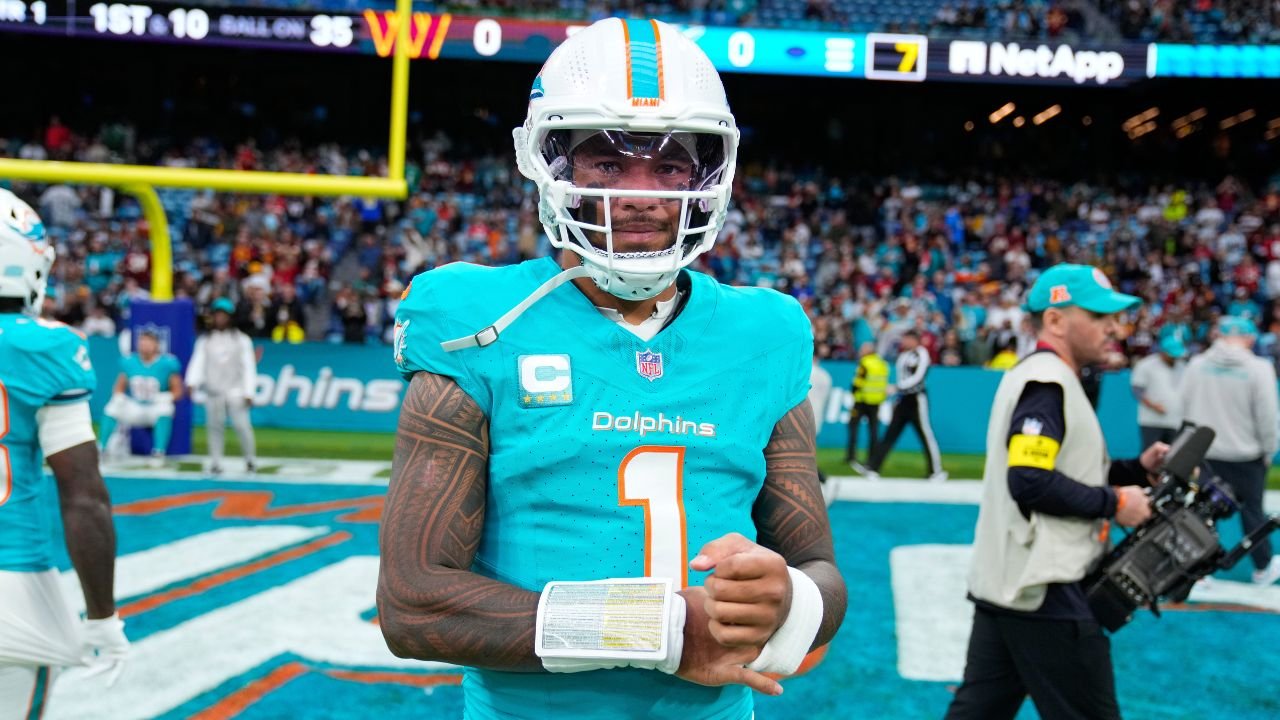 डॉल्फिन QB Tua Tagovailoa सोडतात