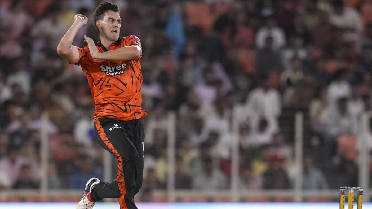 IPL 2026: सनरायझर्स हैदराबादचा कर्णधार पॅट कमिन्सला गुजरात टायटन्सविरुद्ध स्लो ओव्हर रेटसाठी दंड