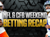 NFL, CFB वीकेंड बेटिंग रीकॅप: ब्राउन्स, काउबॉय्स पुस्तकांसाठी दिवस गमावण्याची प्रेरणा देतात