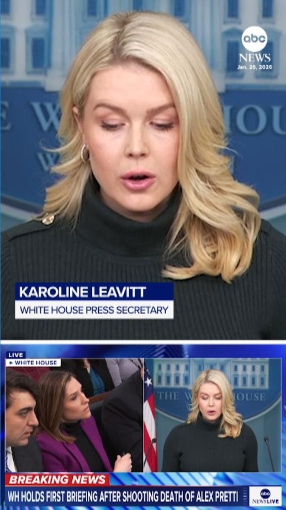 व्हिडिओ व्हाईट हाऊसने ॲलेक्स प्रीट्टी हा ‘घरगुती दहशतवादी’ असल्याच्या आरोपांपासून स्वतःला दूर ठेवले आहे