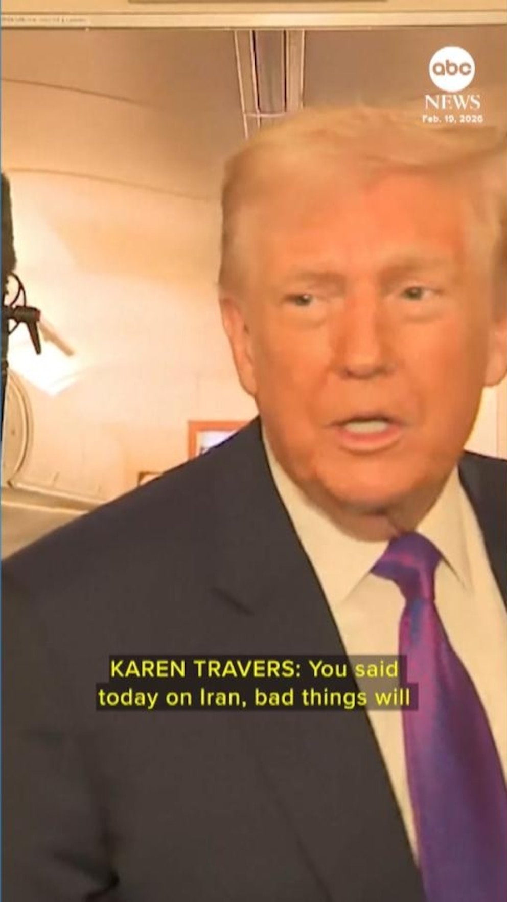 व्हिडिओ ट्रम्प म्हणतात की इराणने करार केला नाही तर ‘खरोखर वाईट गोष्टी’ होतील