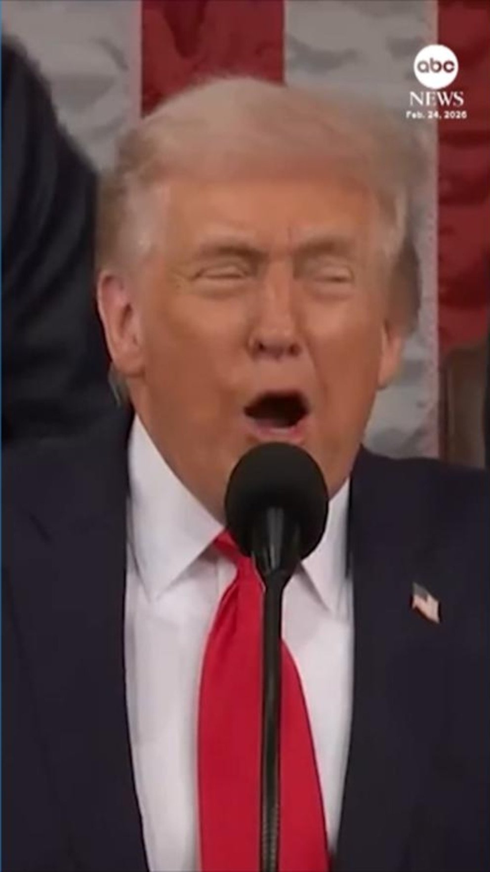 पहा: स्टेट ऑफ द युनियन: ट्रम्प यांनी यूएस पुरुष ऑलिम्पिक हॉकी संघाचा सन्मान केला