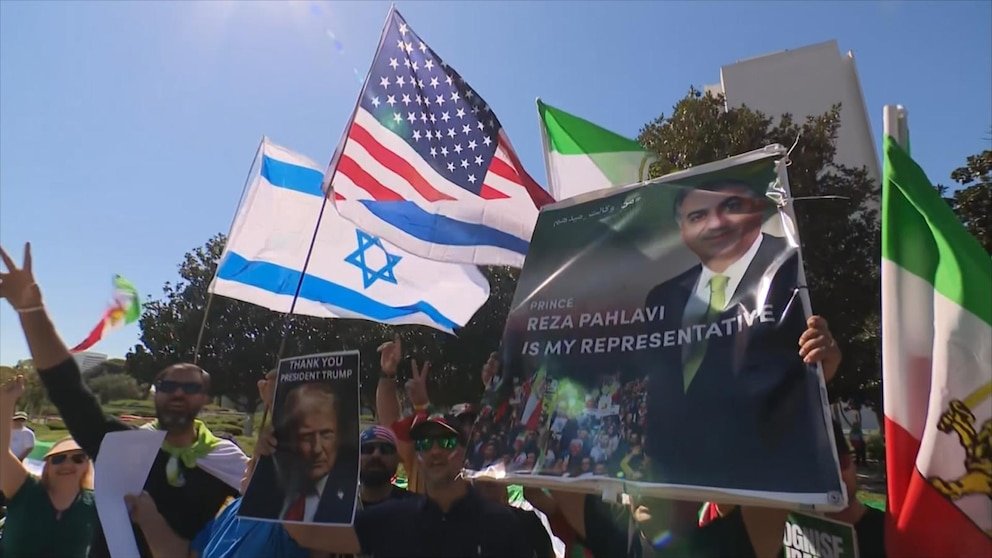 इराणवर अमेरिकेच्या हल्ल्याचा व्हिडिओ निषेध, उत्सव