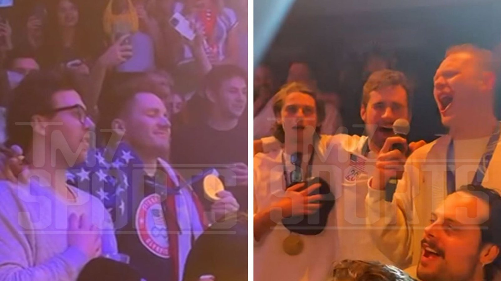 मिलानमध्ये ऑलिम्पिक सुवर्ण जिंकल्यानंतर मियामीमध्ये यूएसए पुरुष हॉकी संघ