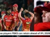 पंजाब किंग्स: 3 परदेशी खेळाडू PBKS आयपीएल 2026 लिलावापूर्वी कायम ठेवू शकतात