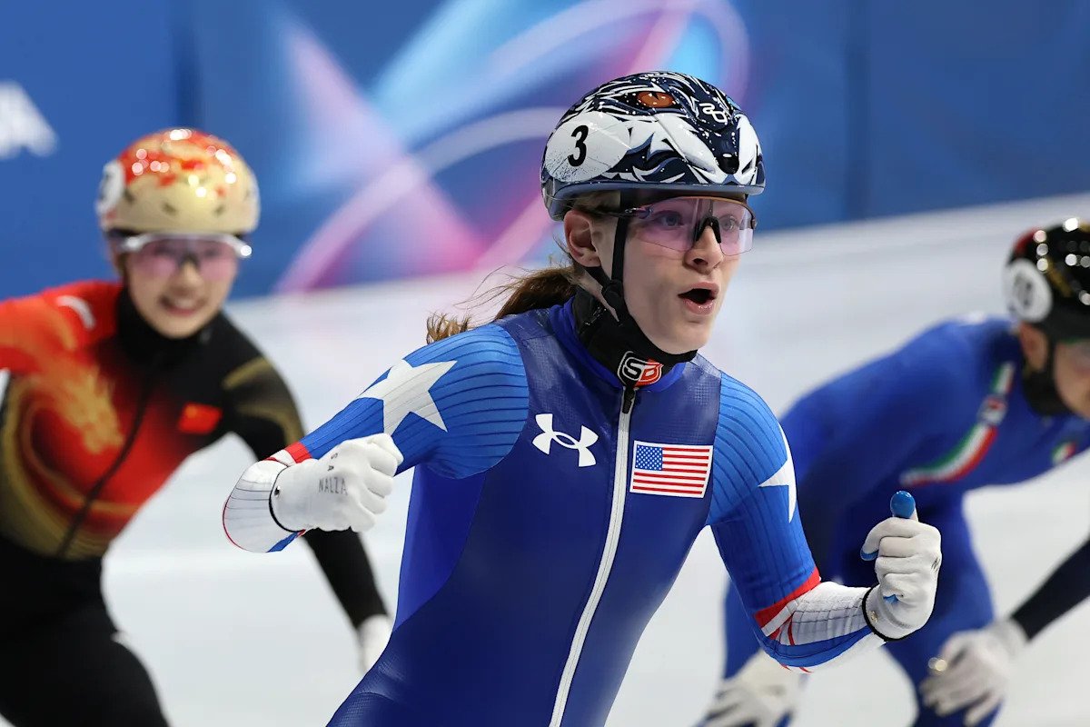 हिवाळी ऑलिंपिक 2026: कोरीन स्टॉडार्डने 1500 मीटर शॉर्ट ट्रॅक स्पीडस्केटिंगमध्ये कांस्यपदक जिंकले