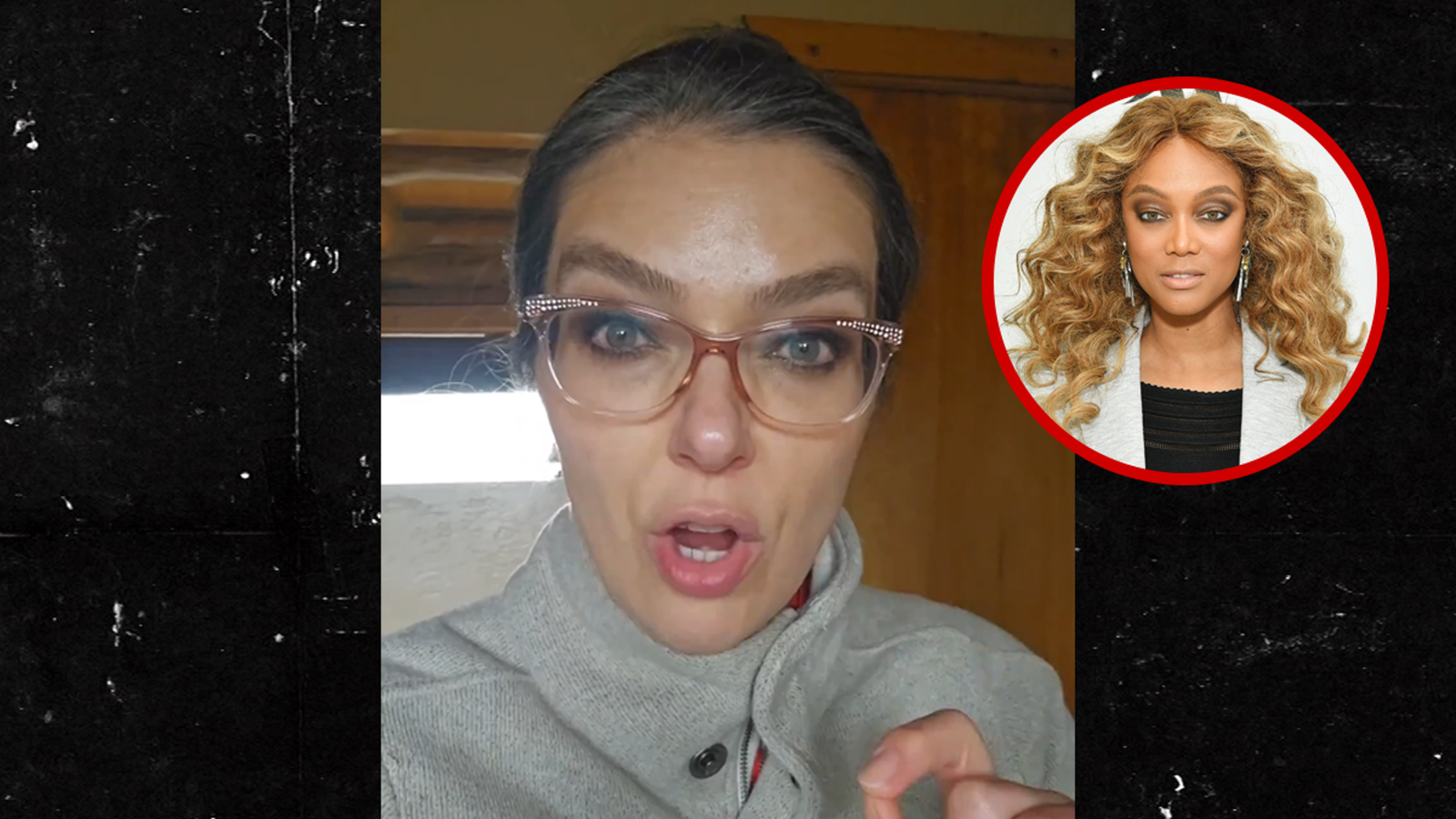 एड्रियन करी-रॉड नवीन ‘ANTM’ प्रतिक्रियेदरम्यान टायरा बँक्सच्या बचावासाठी आला