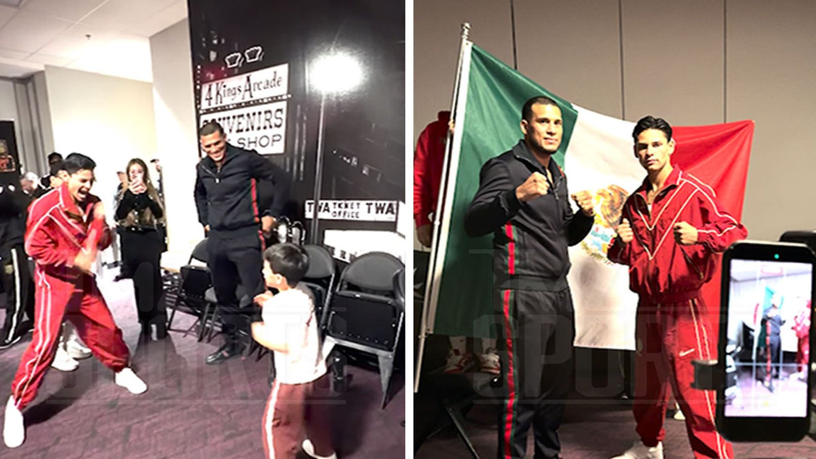 व्हिडिओवर वजन पाहण्यापूर्वी रायन गार्सियाला बॅकस्टेजवर पंप केले जाते