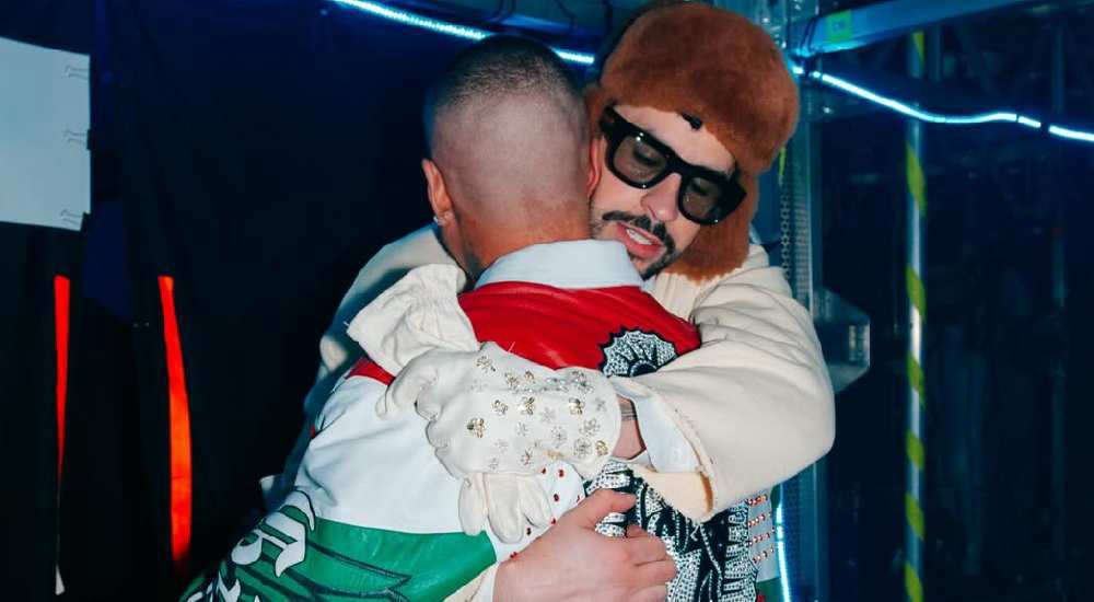 त्यांच्या समेटानंतर जे बाल्विनने बॅड बनीला भावनिक संदेश पाठवला