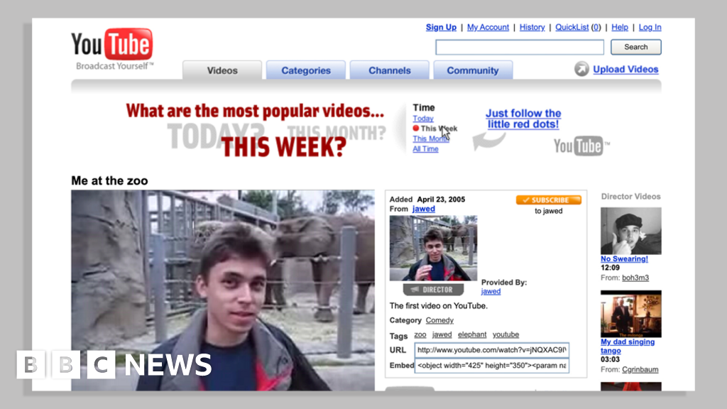 V&A ने YouTube वर व्हिडिओ आणि पाहण्याचे पृष्ठ पदार्पण केले